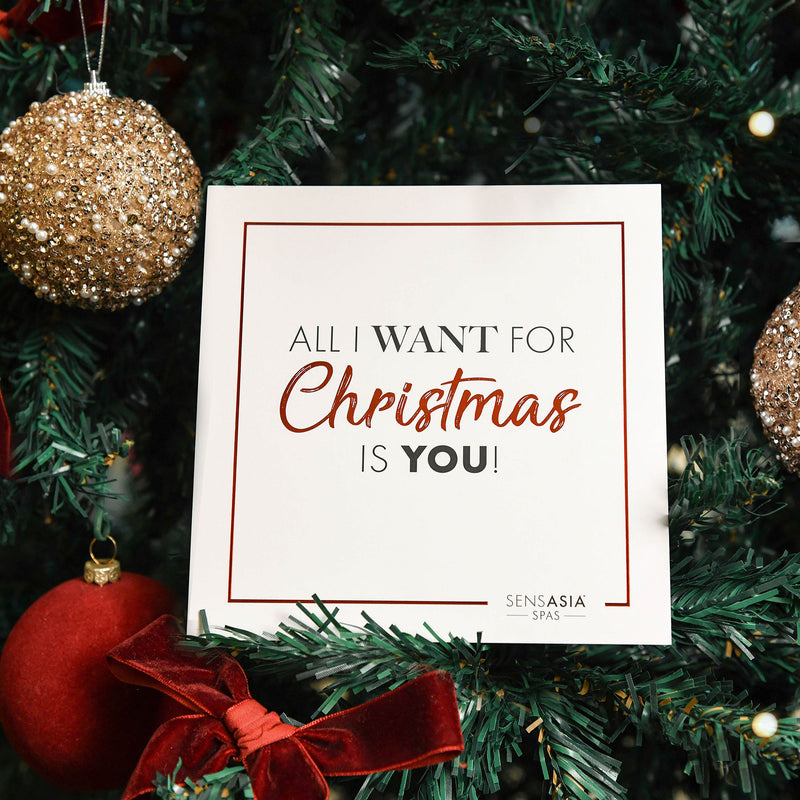 ALL I WANT FOR CHRISTMAS Holiday Gift Voucher