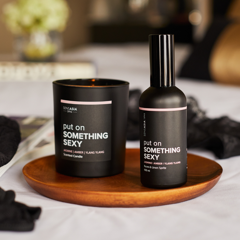 put on SOMETHING SEXY | Scented Candle & Spritz Bundle